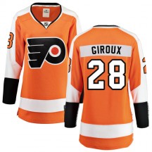 Women's Fanatics Branded Philadelphia Flyers Claude Giroux Orange Home Jersey - Breakaway