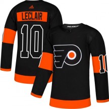 Youth Adidas Philadelphia Flyers John Leclair Black Alternate Jersey - Authentic