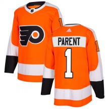 Men's Adidas Philadelphia Flyers Bernie Parent Orange Jersey - Authentic