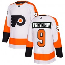 Youth Adidas Philadelphia Flyers Ivan Provorov White Away Jersey - Authentic