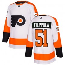 Women's Adidas Philadelphia Flyers Valtteri Filppula White Away Jersey - Authentic