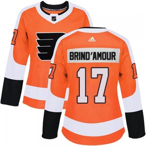 Women's Adidas Philadelphia Flyers Rod Brind'amour Orange Rod Brind'Amour Home Jersey - Authentic