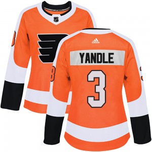 Women's Adidas Philadelphia Flyers Keith Yandle Orange Home Jersey - Authentic