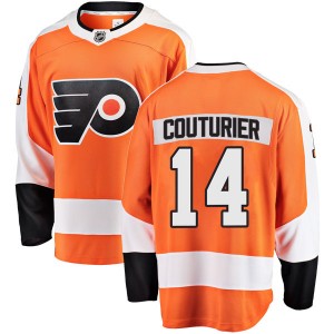 Youth Fanatics Branded Philadelphia Flyers Sean Couturier Orange Home Jersey - Breakaway