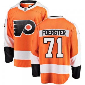 Youth Fanatics Branded Philadelphia Flyers Tyson Foerster Orange Home Jersey - Breakaway