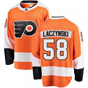 Youth Fanatics Branded Philadelphia Flyers Tanner Laczynski Orange Home Jersey - Breakaway