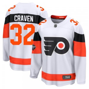 Men's Fanatics Branded Philadelphia Flyers Murray Craven White 2024 Stadium Series Jersey - Breakaway