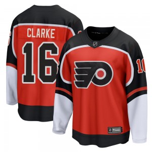 Men's Fanatics Branded Philadelphia Flyers Bobby Clarke Orange 2020/21 Special Edition Jersey - Breakaway