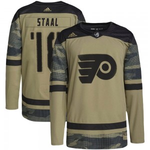 Youth Adidas Philadelphia Flyers Marc Staal Camo Military Appreciation Practice Jersey - Authentic