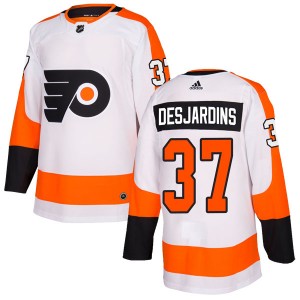 Youth Adidas Philadelphia Flyers Eric Desjardins White Jersey - Authentic