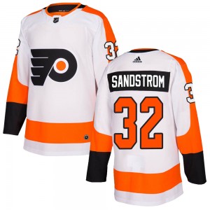 Youth Adidas Philadelphia Flyers Felix Sandstrom White Jersey - Authentic