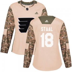 Women's Adidas Philadelphia Flyers Marc Staal Camo Veterans Day Practice Jersey - Authentic