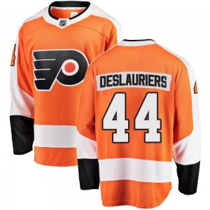 Men's Fanatics Branded Philadelphia Flyers Nicolas Deslauriers Orange Home Jersey - Breakaway