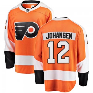 Men's Fanatics Branded Philadelphia Flyers Ryan Johansen Orange Home Jersey - Breakaway