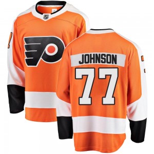 Men's Fanatics Branded Philadelphia Flyers Erik Johnson Orange Home Jersey - Breakaway