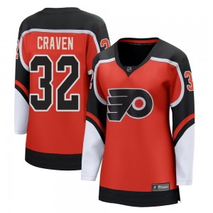 Women's Fanatics Branded Philadelphia Flyers Murray Craven Orange 2020/21 Special Edition Jersey - Breakaway