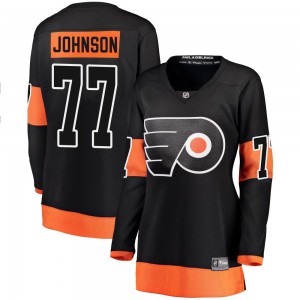 Women's Fanatics Branded Philadelphia Flyers Erik Johnson Black Alternate Jersey - Breakaway