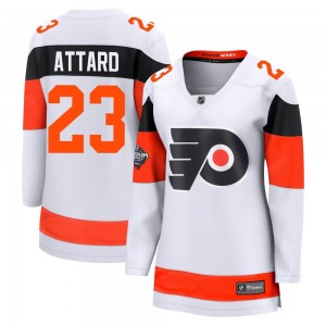 Women's Fanatics Branded Philadelphia Flyers Ronnie Attard White 2024 Stadium Series Jersey - Breakaway