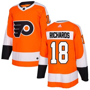 Men's Adidas Philadelphia Flyers Mike Richards Orange Home Jersey - Authentic