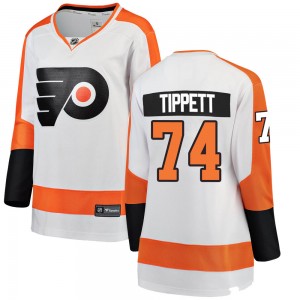 Women's Fanatics Branded Philadelphia Flyers Owen Tippett White Away Jersey - Breakaway