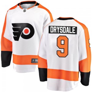 Youth Fanatics Branded Philadelphia Flyers Jamie Drysdale White Away Jersey - Breakaway