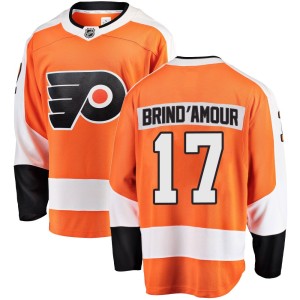 Youth Fanatics Branded Philadelphia Flyers Rod Brind'Amour Orange Home Jersey - Breakaway