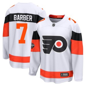 Men's Fanatics Branded Philadelphia Flyers Bill Barber White 2024 Stadium Series Jersey - Breakaway