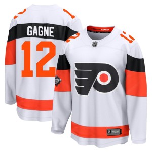 Men's Fanatics Branded Philadelphia Flyers Simon Gagne White 2024 Stadium Series Jersey - Breakaway