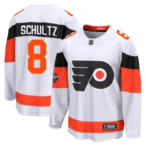 Men's Fanatics Branded Philadelphia Flyers Dave Schultz White 2024 Stadium Series Jersey - Breakaway