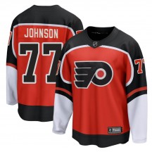 Men's Fanatics Branded Philadelphia Flyers Erik Johnson Orange 2020/21 Special Edition Jersey - Breakaway