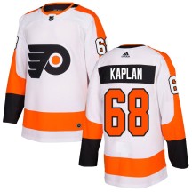 Youth Adidas Philadelphia Flyers Devin Kaplan White Jersey - Authentic