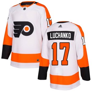 Youth Adidas Philadelphia Flyers Jett Luchanko White Jersey - Authentic