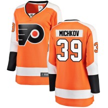 Women's Fanatics Branded Philadelphia Flyers Matvei Michkov Orange Home Jersey - Breakaway