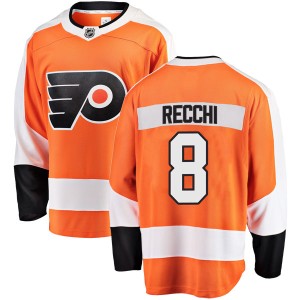 Men's Fanatics Branded Philadelphia Flyers Mark Recchi Orange Home Jersey - Breakaway