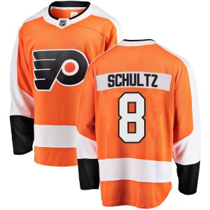 Men's Fanatics Branded Philadelphia Flyers Dave Schultz Orange Home Jersey - Breakaway