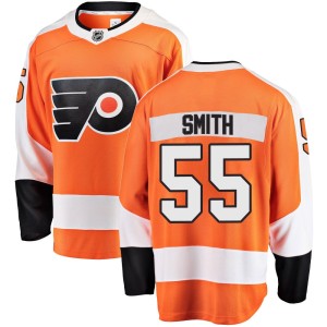 Men's Fanatics Branded Philadelphia Flyers Givani Smith Orange Home Jersey - Breakaway