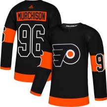 Men's Adidas Philadelphia Flyers Ty Murchison Black Alternate Jersey - Authentic