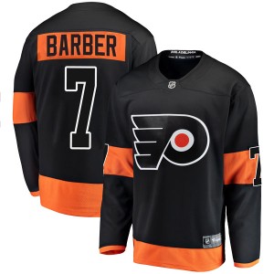 Men's Fanatics Branded Philadelphia Flyers Bill Barber Black Alternate Jersey - Breakaway