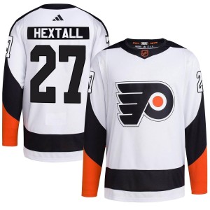 Men's Adidas Philadelphia Flyers Ron Hextall White Reverse Retro 2.0 Jersey - Authentic