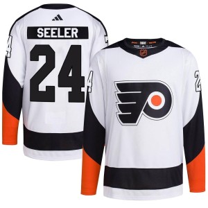 Men's Adidas Philadelphia Flyers Nick Seeler White Reverse Retro 2.0 Jersey - Authentic