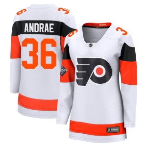 Women's Fanatics Branded Philadelphia Flyers Emil Andrae White 2024 Stadium Series Jersey - Breakaway