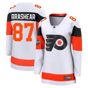 Women's Fanatics Branded Philadelphia Flyers Donald Brashear White 2024 Stadium Series Jersey - Breakaway