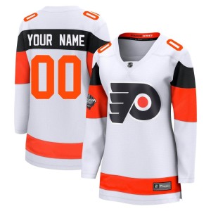 Women's Fanatics Branded Philadelphia Flyers Custom White Custom 2024 Stadium Series Jersey - Breakaway