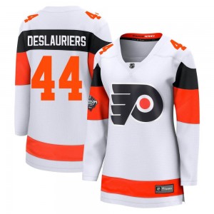 Women's Fanatics Branded Philadelphia Flyers Nicolas Deslauriers White 2024 Stadium Series Jersey - Breakaway