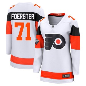 Women's Fanatics Branded Philadelphia Flyers Tyson Foerster White 2024 Stadium Series Jersey - Breakaway