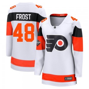 Women's Fanatics Branded Philadelphia Flyers Morgan Frost White 2024 Stadium Series Jersey - Breakaway