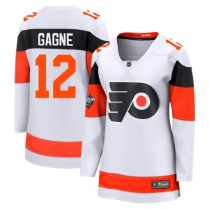 Women's Fanatics Branded Philadelphia Flyers Simon Gagne White 2024 Stadium Series Jersey - Breakaway
