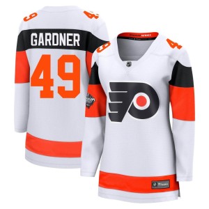 Women's Fanatics Branded Philadelphia Flyers Rhett Gardner White 2024 Stadium Series Jersey - Breakaway