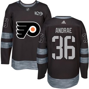 Youth Philadelphia Flyers Emil Andrae Black 1917-2017 100th Anniversary Jersey - Authentic