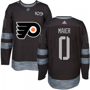Youth Philadelphia Flyers Nolan Maier Black 1917-2017 100th Anniversary Jersey - Authentic